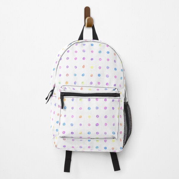 Item preview, Jolly Rainbow Dot Grid designed and sold by crumpsticks.