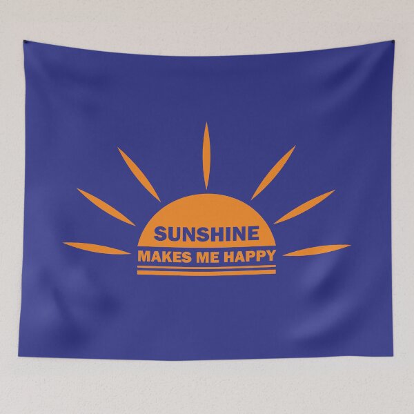 Item preview, Sunshine Makes Me Happy designed and sold by MadabinaDesign.