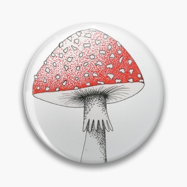 Aperçu de l'œuvre Champignon 2 créée et vendue par burrowsdotwork.