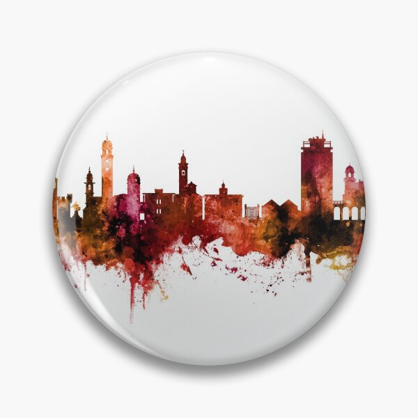 Item preview, Lugano Switzerland Skyline designed and sold by ArtPrints.