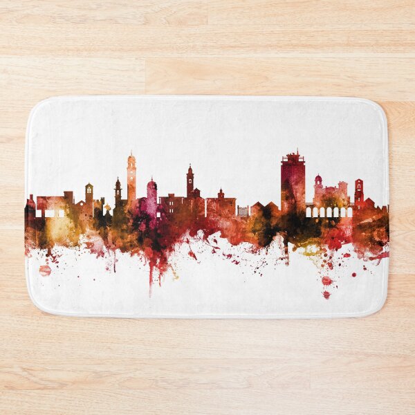 Item preview, Lugano Switzerland Skyline designed and sold by ArtPrints.