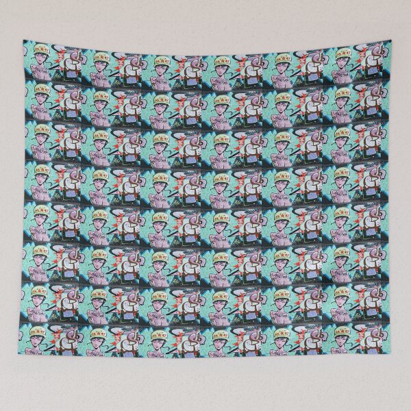 Item preview, Abstract Graffiti with a young girl  designed and sold by yurix.