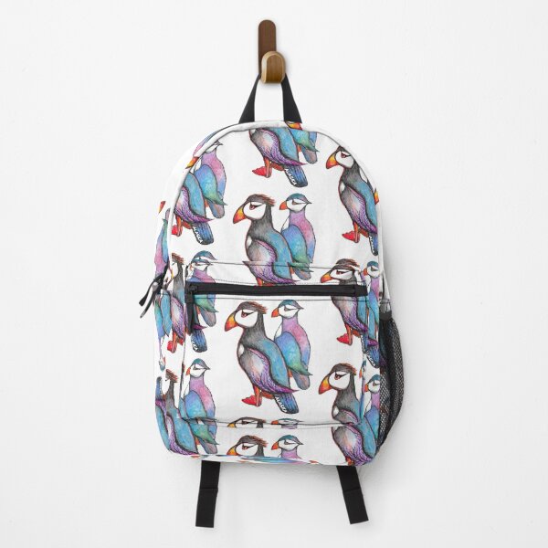 Item preview, Alaska Puffins Stylized Watercolor designed and sold by nadya.