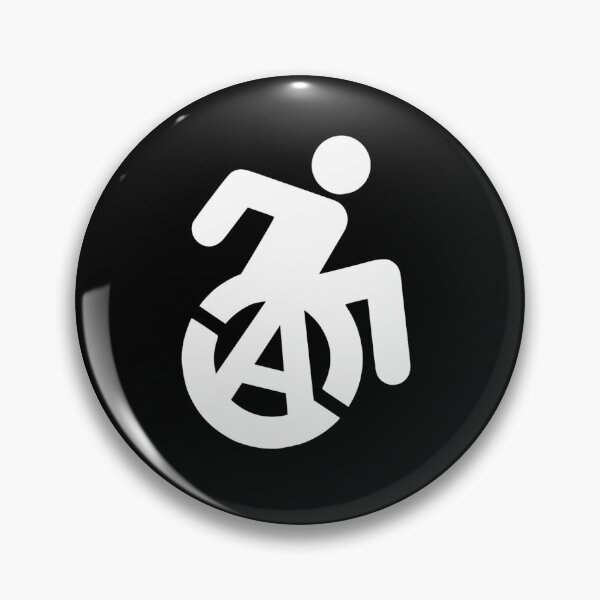 Item preview, ANARKO: Crippled Activism. White designed and sold by InclusiveThings.