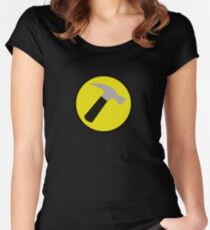 Instant Captain Hammer Costume Women's Fitted Scoop T-Shirt