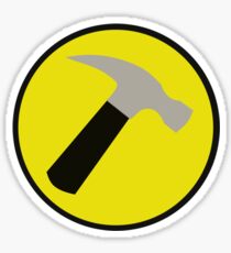 Instant Captain Hammer Costume Sticker