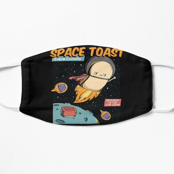 Space Toast Flat Mask