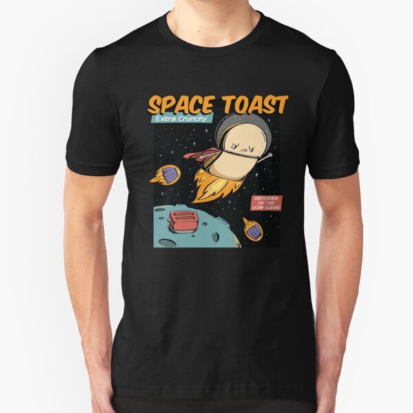 Space Toast Slim Fit T-Shirt