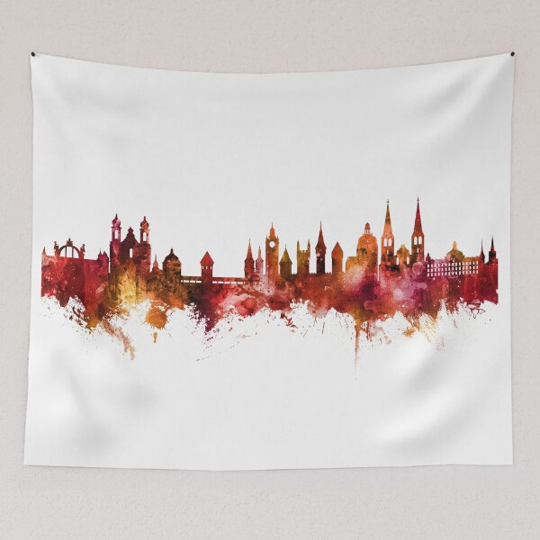 Item preview, Lucerne Switzerland Luzern Skyline designed and sold by ArtPrints.