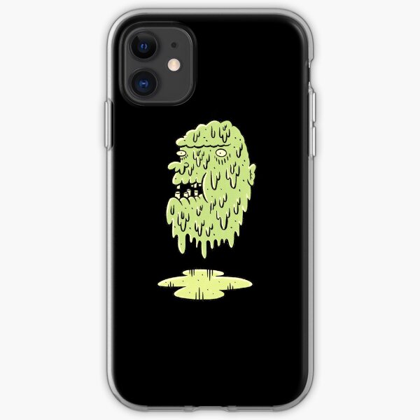 Oozing Zombie Head iPhone Soft Case