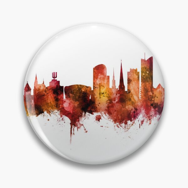Item preview, Dortmund Germany Skyline designed and sold by ArtPrints.