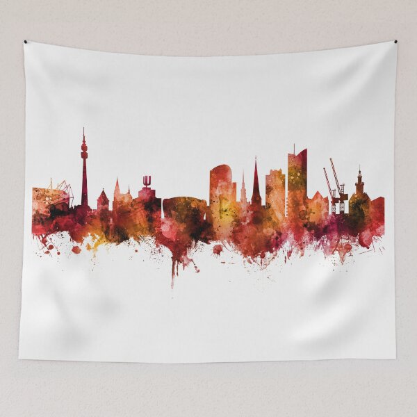 Item preview, Dortmund Germany Skyline designed and sold by ArtPrints.