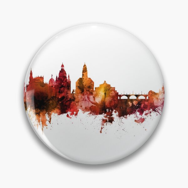 Artikelvorschau, Dresden Germany Skyline entworfen und verkauft von ArtPrints.