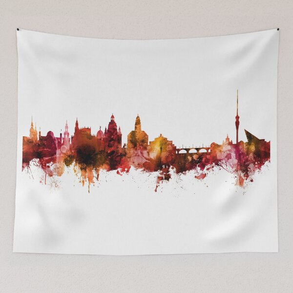 Item preview, Dresden Germany Skyline designed and sold by ArtPrints.