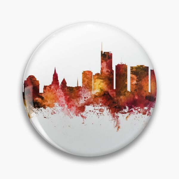 Item preview, Essen Germany Skyline designed and sold by ArtPrints.