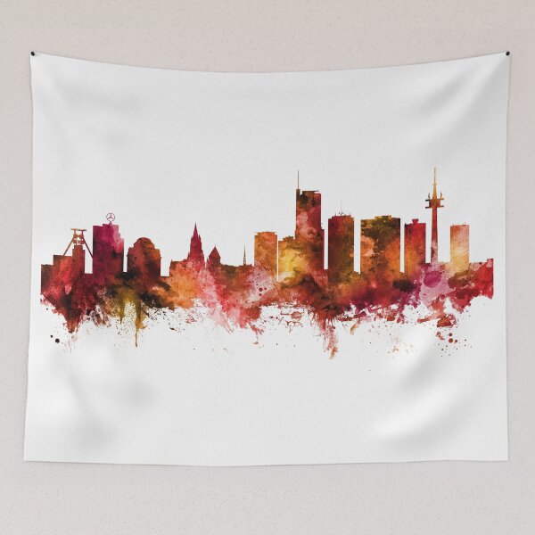 Item preview, Essen Germany Skyline designed and sold by ArtPrints.