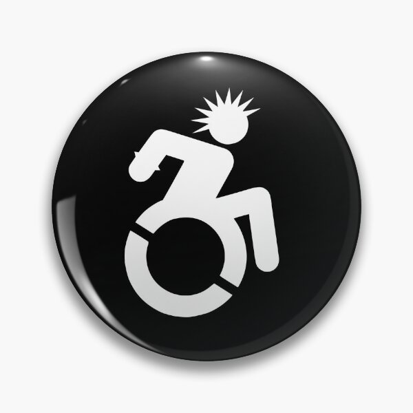 Item preview, Cripple PUNK White designed and sold by InclusiveThings.