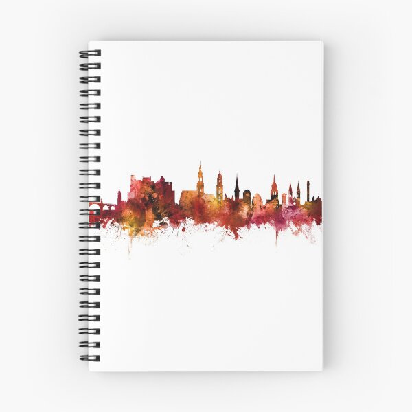 Item preview, Heidelberg Germany Skyline designed and sold by ArtPrints.