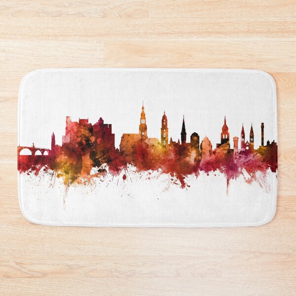 Item preview, Heidelberg Germany Skyline designed and sold by ArtPrints.
