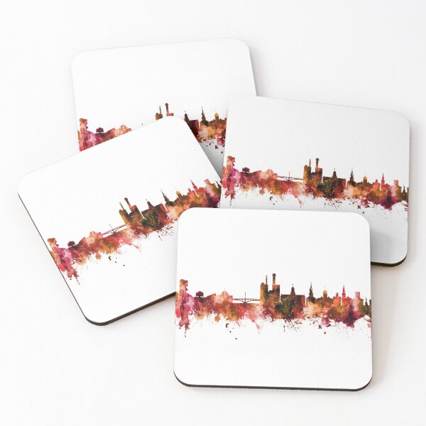 Artikelvorschau, Iowa City Iowa Skyline entworfen und verkauft von ArtPrints.