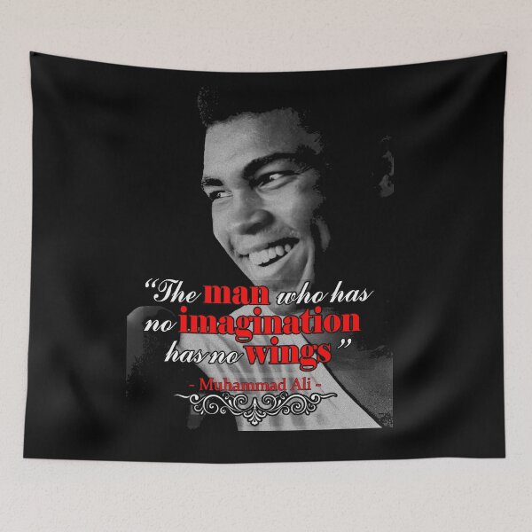 Item preview, The man who has no imagination has no wings designed and sold by Richard Wee.