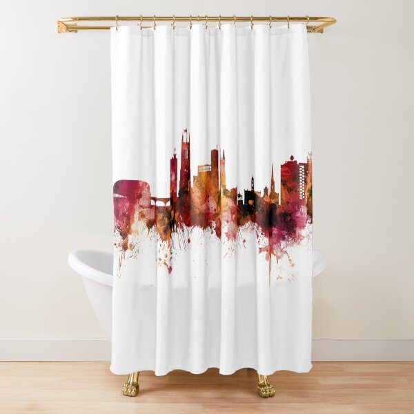 Item preview, Derby England Skyline designed and sold by ArtPrints.