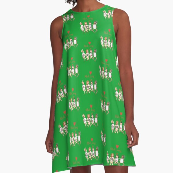 Mah Jong Cheeky ladies No 2 A-Line Dress