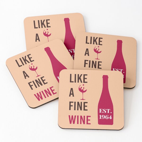 Item preview, Like a fine wine est. 1964 designed and sold by yusufdehbi.