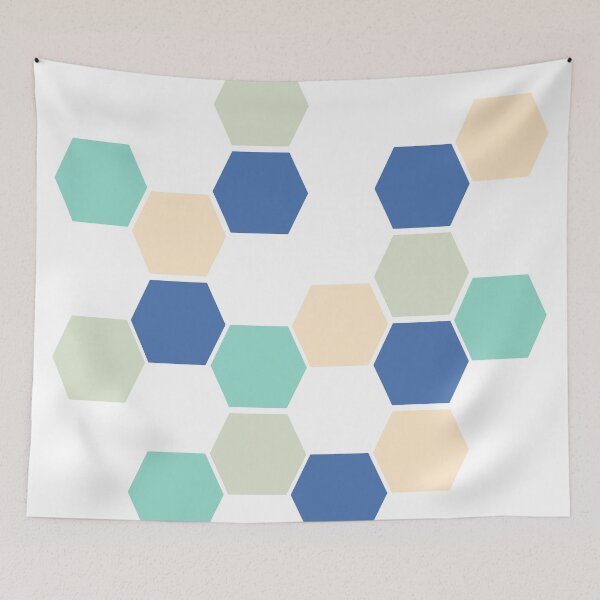 Item preview, Hexagonal Composition 3 designed and sold by passionatelyem.