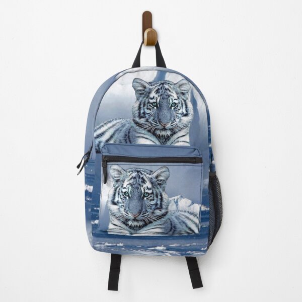 Item preview, Blue White Tiger designed and sold by Erika Kaisersot.