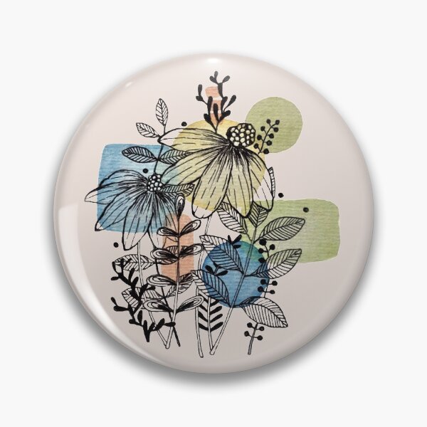 Item preview, Daisy Flowers And Leaves Pattern  designed and sold by Oirabot.