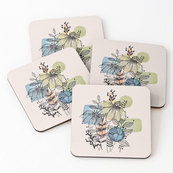 Item preview, Daisy Flowers And Leaves Pattern  designed and sold by Oirabot.