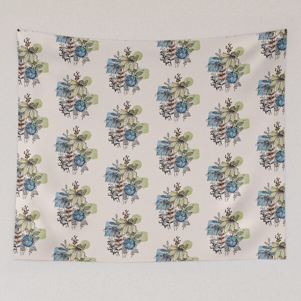 Item preview, Daisy Flowers And Leaves Pattern  designed and sold by Oirabot.