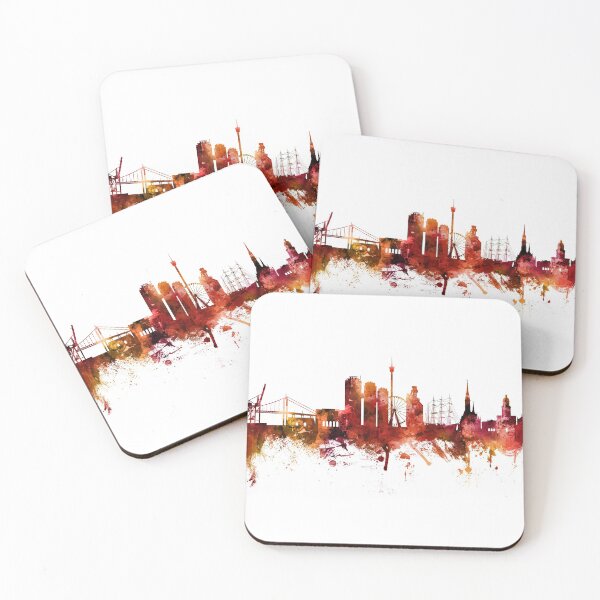 Item preview, Gothenburg Sweden Skyline designed and sold by ArtPrints.