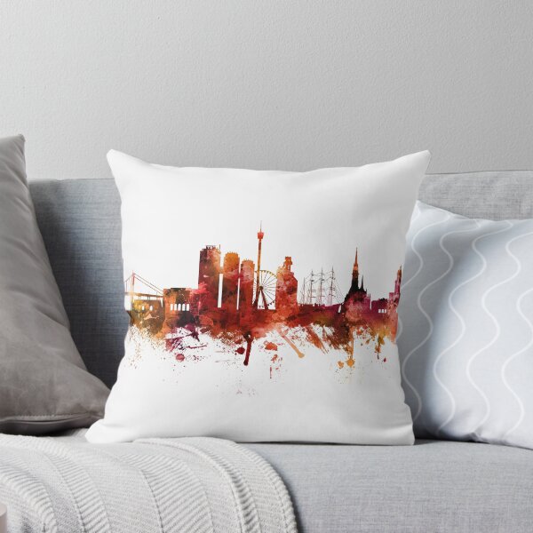 Item preview, Gothenburg Sweden Skyline designed and sold by ArtPrints.