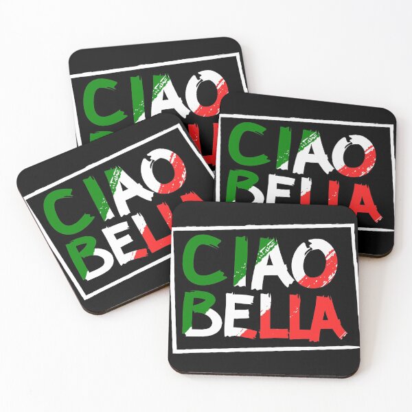 Item preview, Ciao Bella Italy Flag graphic, Italian Tee design designed and sold by Lisbob.