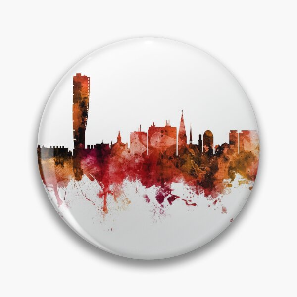 Item preview, Malmo Sweden Skyline designed and sold by ArtPrints.