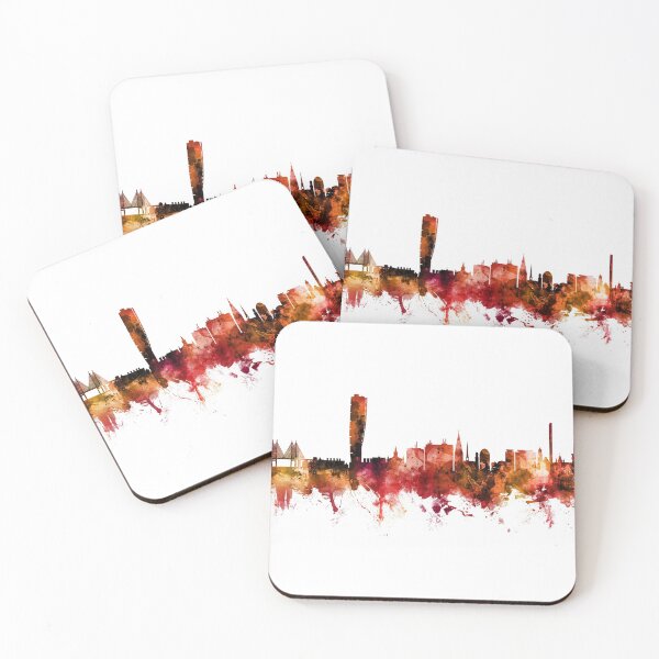 Item preview, Malmo Sweden Skyline designed and sold by ArtPrints.