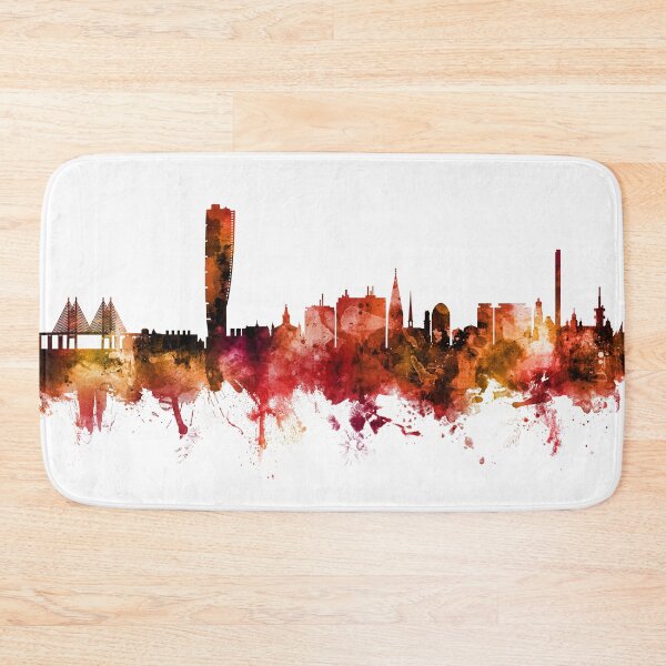 Item preview, Malmo Sweden Skyline designed and sold by ArtPrints.