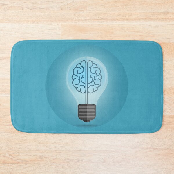 Item preview, Bulb Brain illustration designed and sold by psychoshadow.