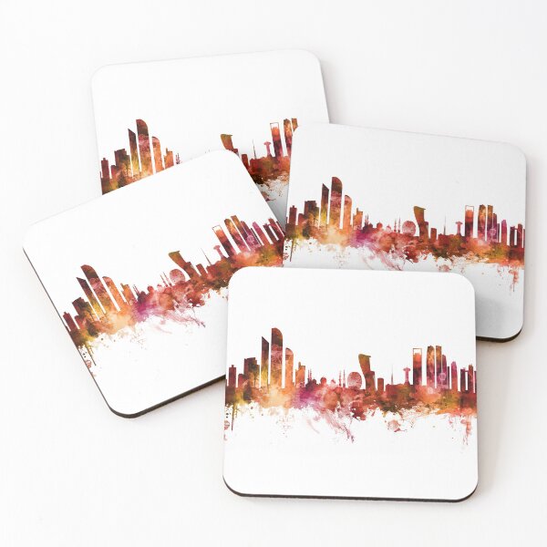 Item preview, Abu Dhabi Skyline designed and sold by ArtPrints.