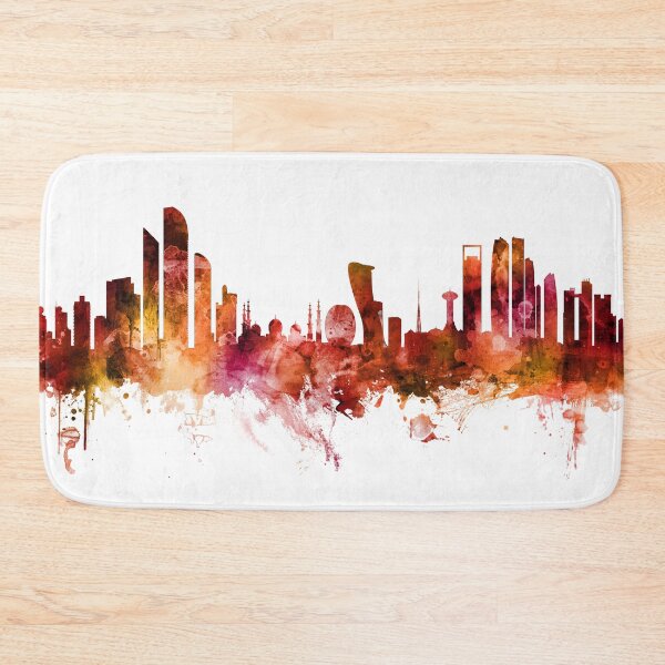 Item preview, Abu Dhabi Skyline designed and sold by ArtPrints.