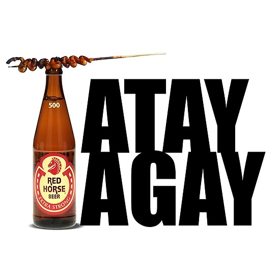 Funny Tatay Tagay Design Poster By Cyrinel27 Redbubble