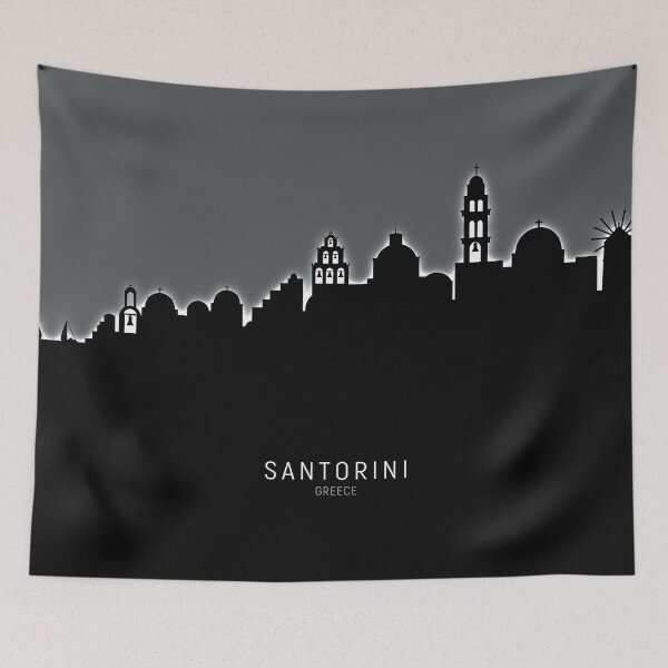 Item preview, Santorini Skyline designed and sold by ArtPrints.