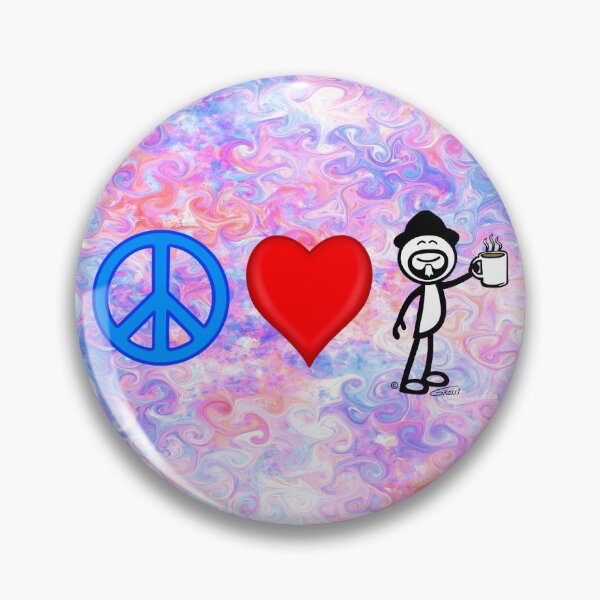 Item preview, Peace, Love & Coffee designed and sold by GDGCreations.