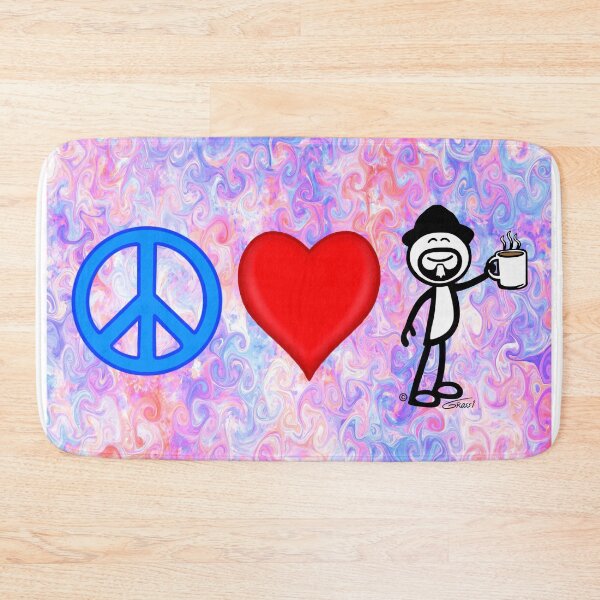 Item preview, Peace, Love & Coffee designed and sold by GDGCreations.