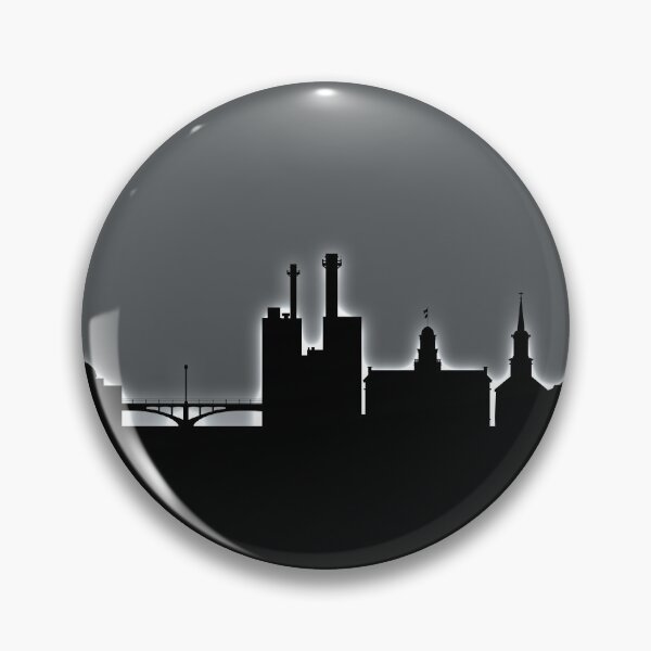 Artikelvorschau, Iowa City Iowa Skyline entworfen und verkauft von ArtPrints.