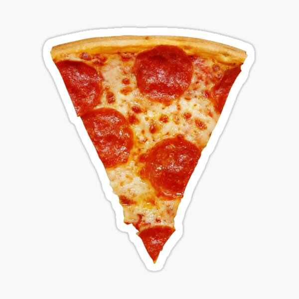 Pepperoni Pizza Slice Sticker