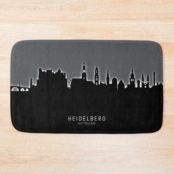 Item preview, Heidelberg Germany Skyline designed and sold by ArtPrints.