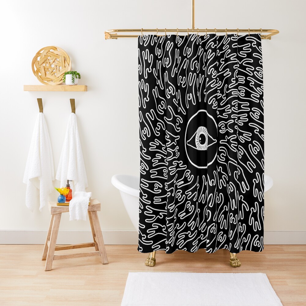 Get To The Source Shower Curtain